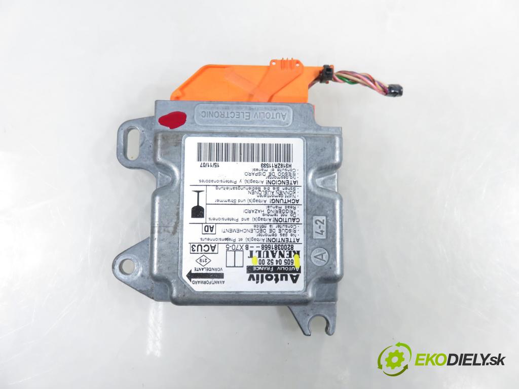 RENAULT MASTER II Skrzynia (FD) FURGON 2007 88,00 2.5 dCi 120 - G9U 650 2464,00 MODUL air BAG 605045200