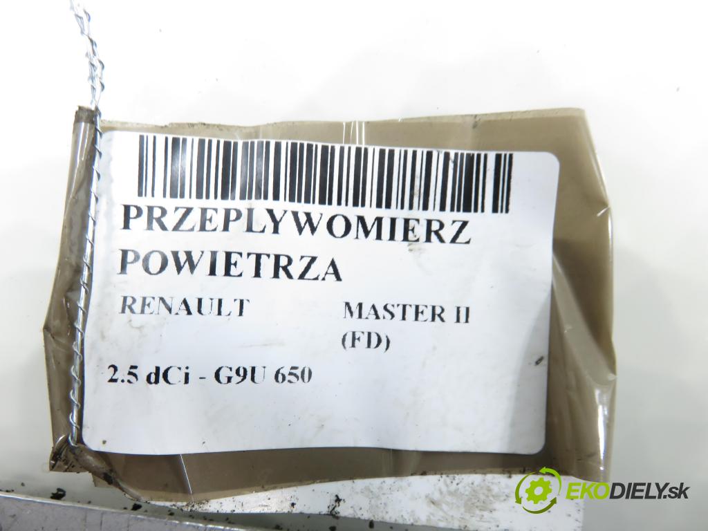 RENAULT MASTER II Skrzynia (FD) FURGON 2007 88,00 2.5 dCi 120 - G9U 650 2464,00 váha vzduchu vzduchu 5WK97008 ; 8200280060C