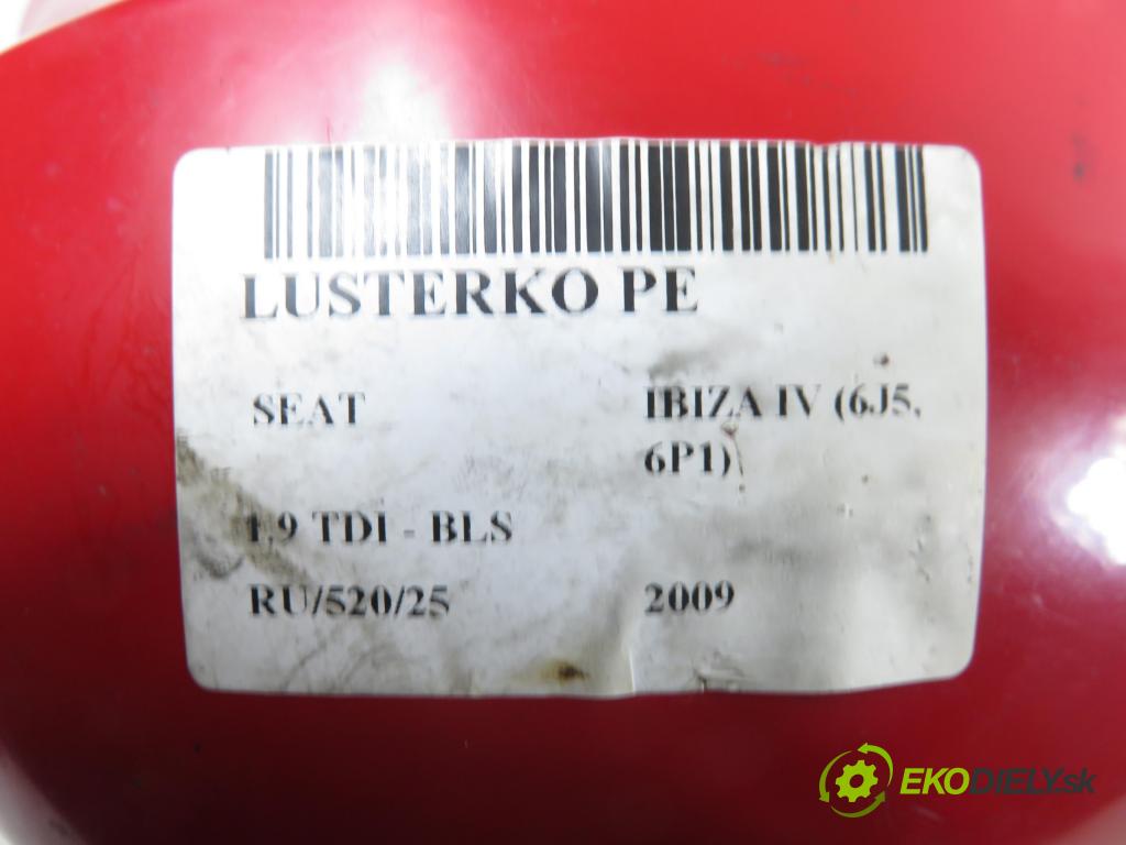SEAT IBIZA IV (6J5, 6P1) HB 2009 77,00 1.9 TDI - BLS 1896,00 zpětné zrcátko