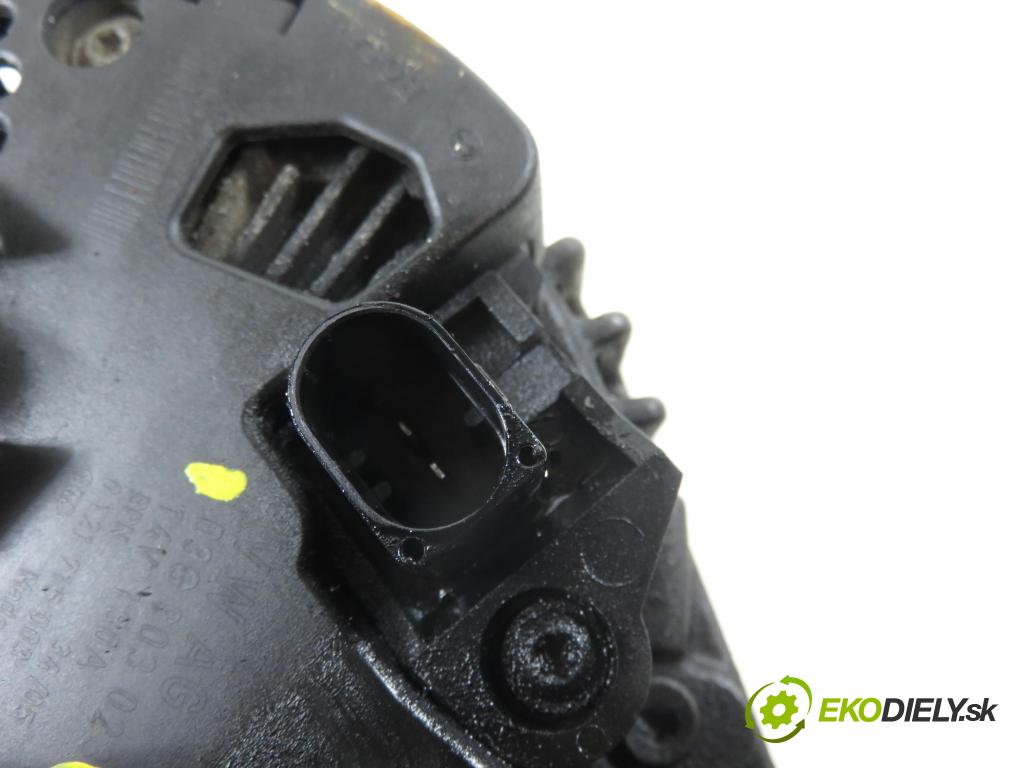 VW PASSAT B6 (3C2) SEDAN 2005 77,00 1.9 TDI PD 105 - BKC 1896,00 Alternátor 03G903023 (Alternátor)