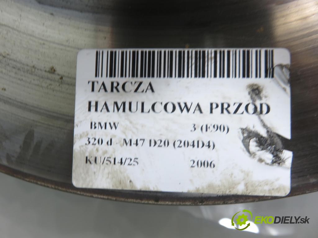 BMW 3 (E90) SEDAN 2006 120,00 2.0 320 d 163 1995,00 Lamela kotúč brzdová predný DDF1535