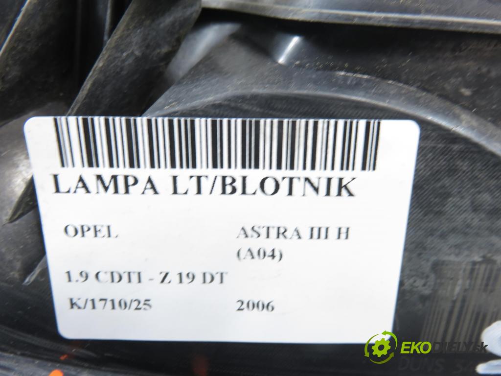 OPEL ASTRA H (A04) HB 2006 88,00 1.9 CDTI - Z 19 DT 1910,00 světlo levé zadní 24451835
