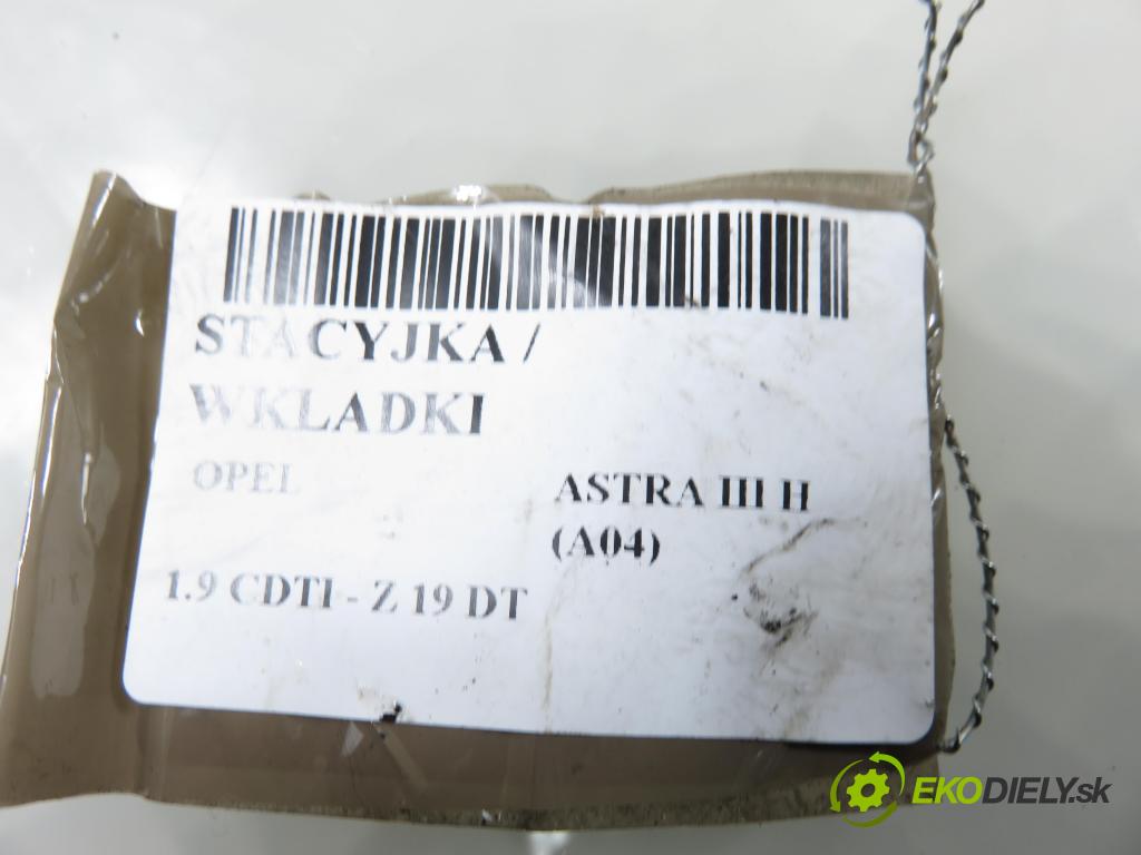 OPEL ASTRA H (A04) HB 2006 88,00 1.9 CDTI - Z 19 DT 1910,00 spínačka / VLOŽKY N0501881