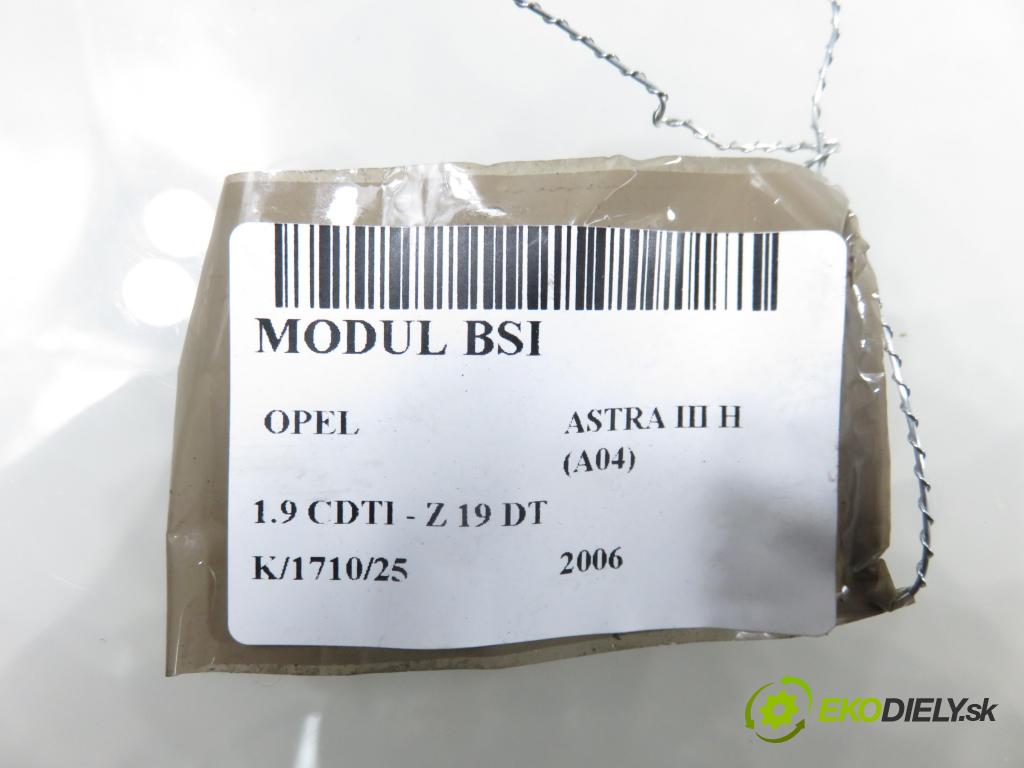 OPEL ASTRA H (A04) HB 2006 88,00 1.9 CDTI - Z 19 DT 1910,00 MODUL BSI 13206748GU ; 5DK00866848