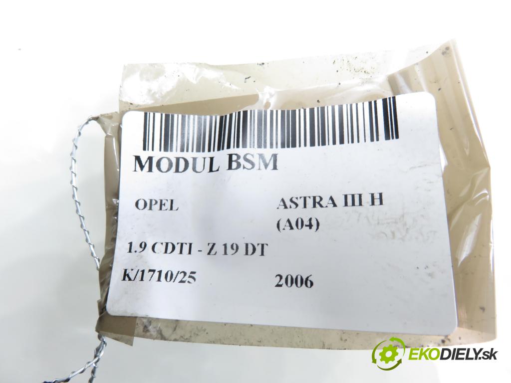 OPEL ASTRA H (A04) HB 2006 88,00 1.9 CDTI - Z 19 DT 1910,00 MODUL BSM 1322173HT ; 5DK00866933