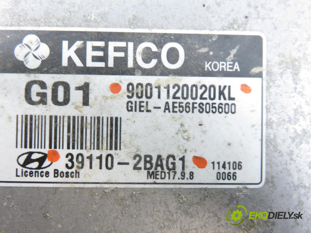 HYUNDAI ix35 (LM, EL, ELH) SUV 2011 99,00 1.6 - G4FD 1591,00 Riadiaca jednotka Motor 391102BAG1 ; 9001120020KL