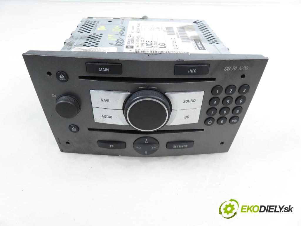 OPEL ASTRA H (A04) HB 2007 66,00 1.3 CDTI 90 - Z 13 DTH 1248,00 RADIO CD 13188465