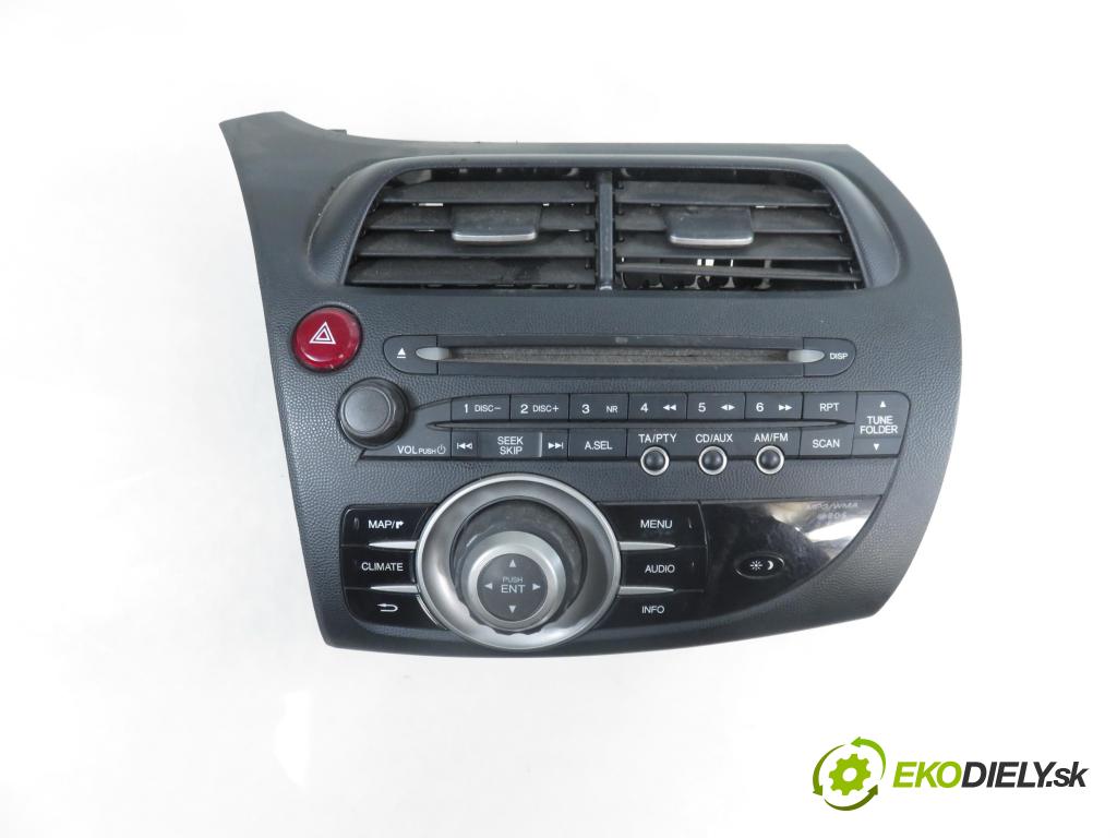 HONDA CIVIC VIII (FN, FK) HB 2007 103,00 2.2 CTDi (FK3) 140 - N22A2 2204,00 RADIO 39100SMGG516M1