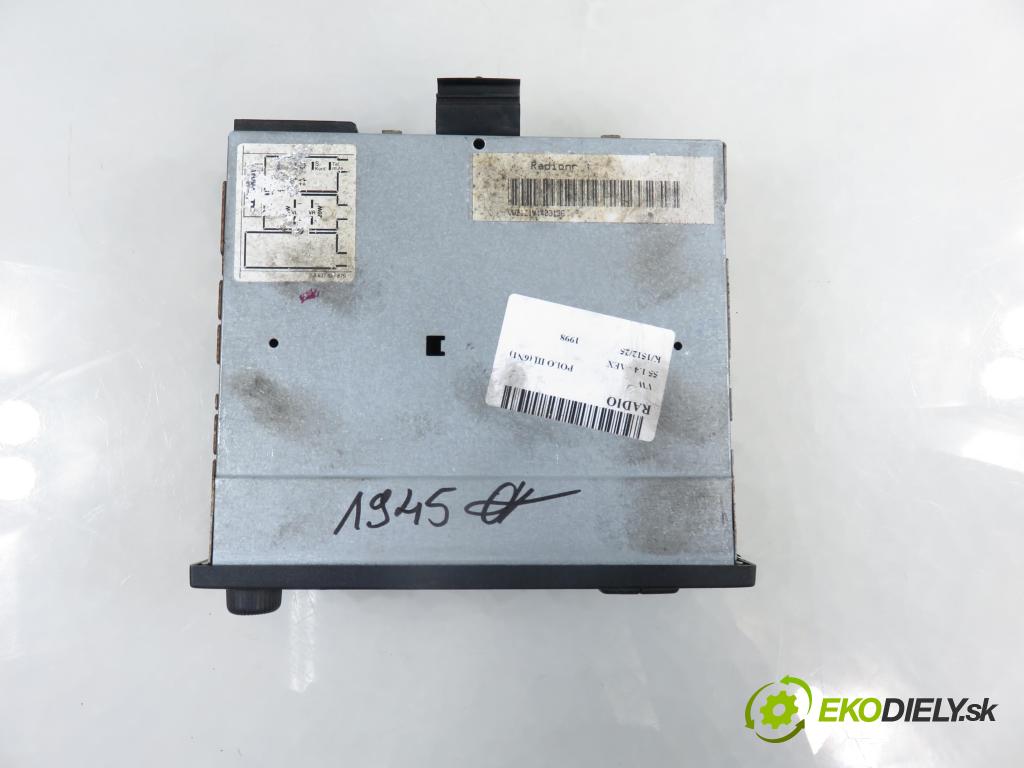 VW POLO (6N1) HB 1998 40,00 1.4 55 1390,00 RADIO 3B0035156