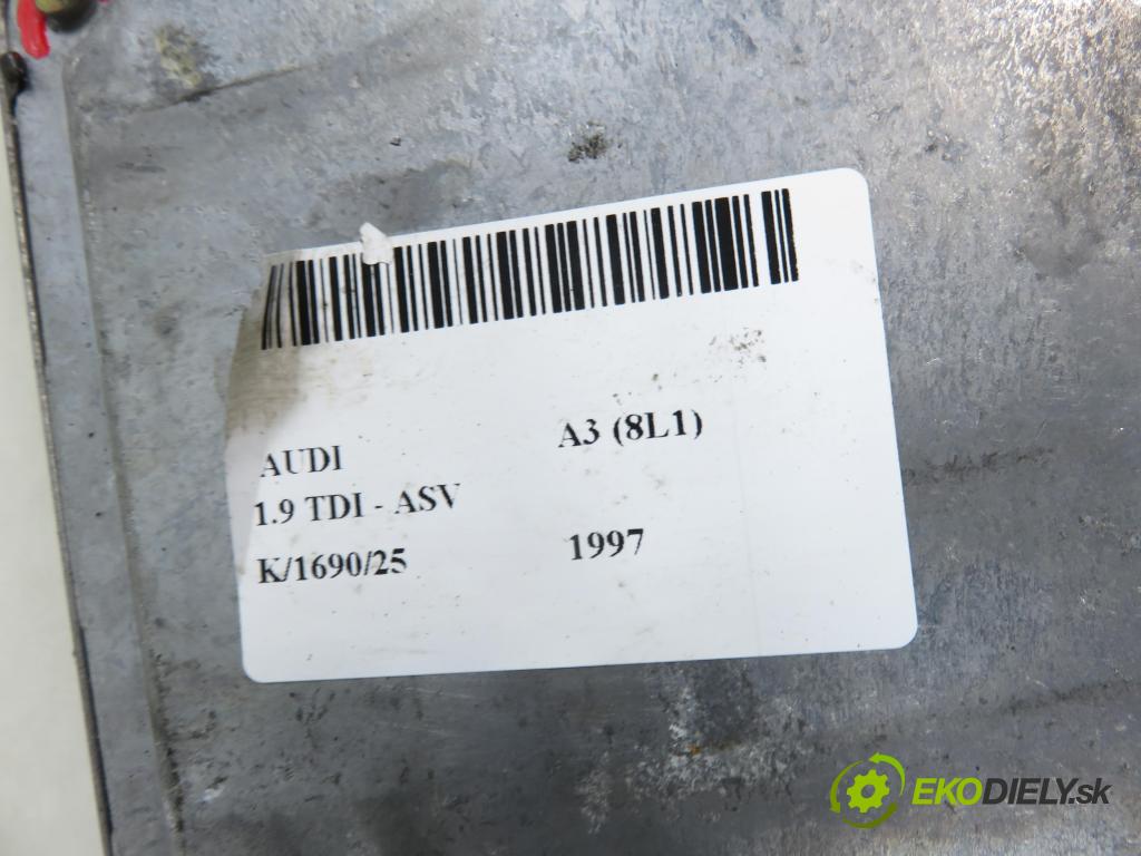 AUDI A3 (8L1) HB 1997 81,00 1.9 TDI - ASV 1896,00 Riadiaca jednotka Motor 038906018BB ; 0281001757