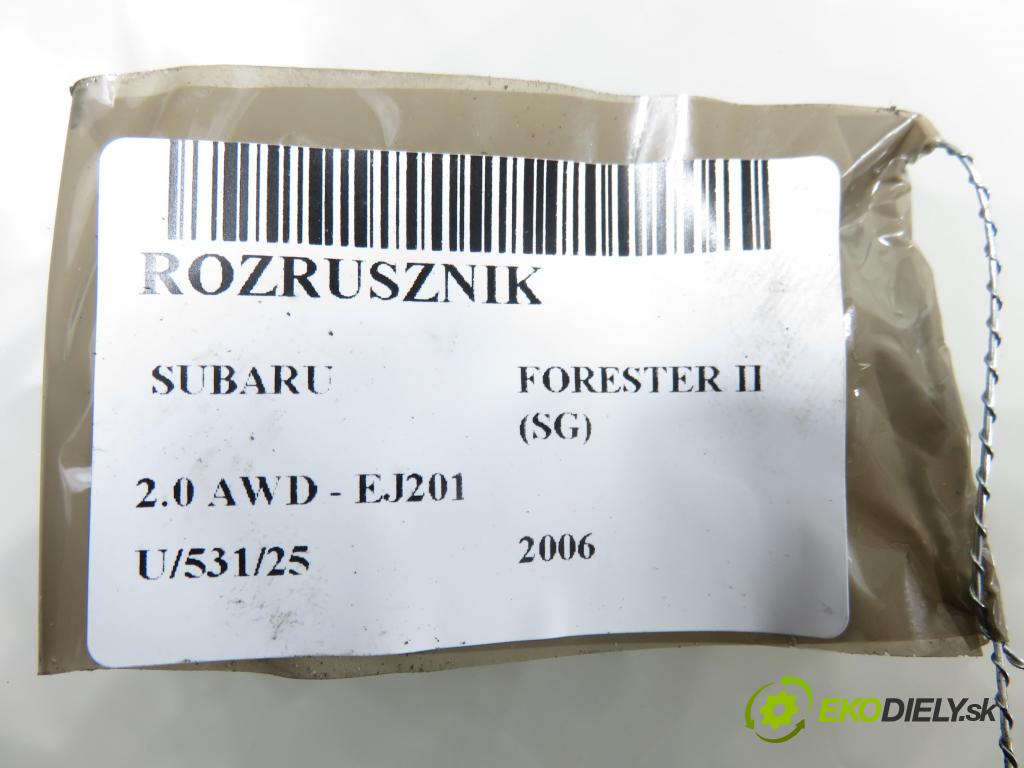 SUBARU FORESTER (SG_) KOMBI 2006 92,00 2.0 AWD 125 - EJ201 1994,00 startér 23300AA450 ; M000T30471 (Startér)