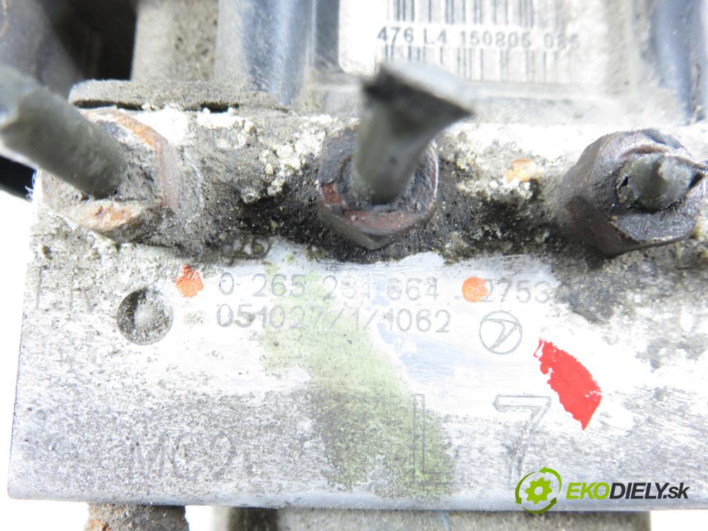 SUBARU FORESTER (SG_) KOMBI 2006 92,00 2.0 AWD 125 - EJ201 1994,00 Pumpa ABS 0265231664 (Pumpa ABS)