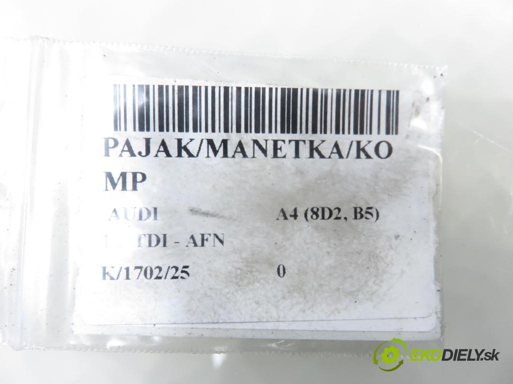 AUDI A4 (8D2, B5) SEDAN 1996 81,00 1.9 TDI 110 - AFN 1896,00 páčka/prepínač 4D0953513
