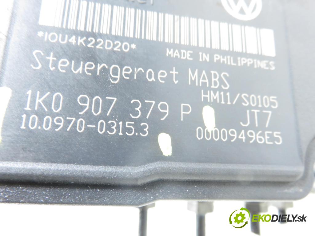 VW GOLF V (1K1) HB 2005 55,00 1.4 16V - BCA 1390,00 Pumpa ABS 1K0907379P ; 10097003153 ; 1K0614117H (Pumpa ABS)