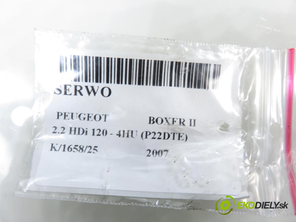 PEUGEOT BOXER Skrzynia FURGON 2007 88,00 2.2 HDi 120 - 4HU (P22DTE) 2198,00 posilovač 51725092 ; 0204051286 (Servočerpadlo)