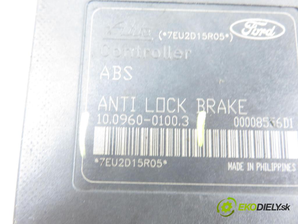 FORD FIESTA V (JH_, JD_) HB 2004 50,00 1.4 TDCi 68 - F6JB 1399,00 Pumpa ABS 2S612M110CD ; 10096001003 ; 10020600164 (Pumpa ABS)