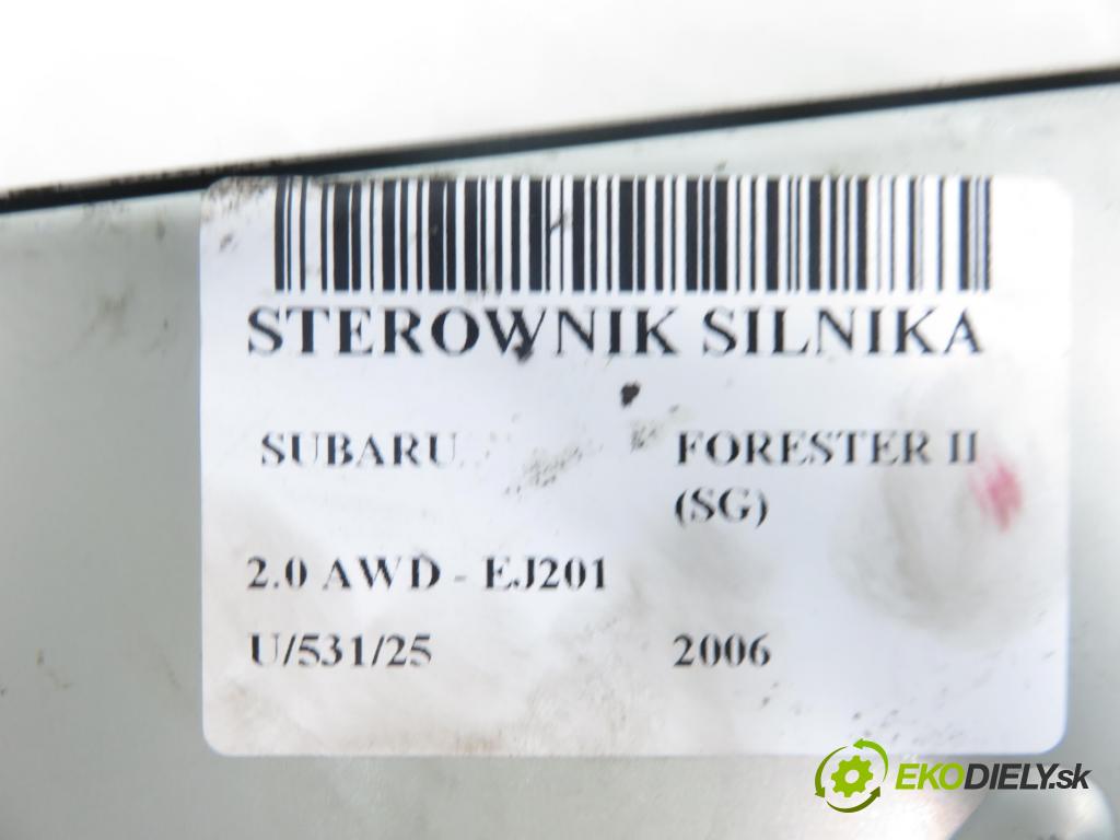 SUBARU FORESTER (SG_) KOMBI 2006 92,00 2.0 AWD 125 - EJ201 1994,00 Riadiaca jednotka Motor 22611AK671