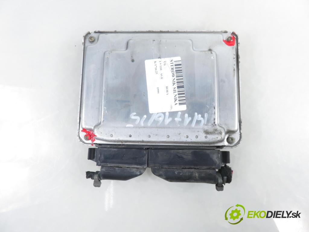 VW BORA (1J2) SEDAN 1999 66,00 1.9 TDI - AGR 1896,00 Riadiaca jednotka Motor 038906012K ; 0281010111