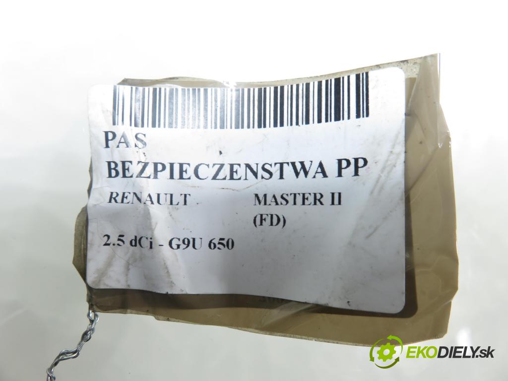 RENAULT MASTER II Skrzynia (FD) FURGON 2007 88,00 2.5 dCi 120 - G9U 650 2464,00 držák BEZPEČNOST PP 33042276