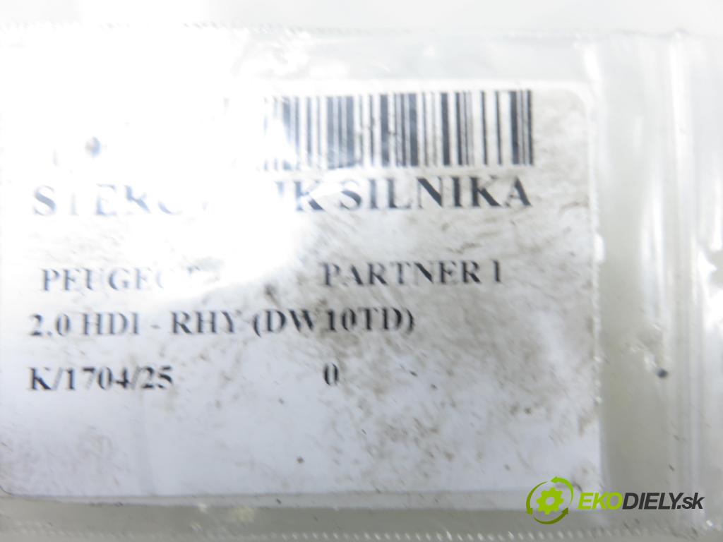 PEUGEOT PARTNER Combispace (5F) KOMBIVAN 2004 66,00 2.0 HDI - RHY (DW10TD) 1997,00 Riadiaca jednotka Motor 5WS40146AT ; 9653205080