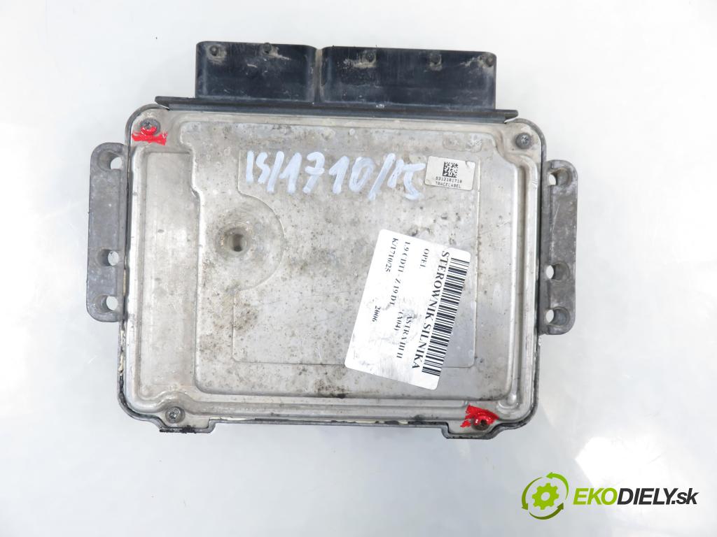 OPEL ASTRA H (A04) HB 2006 88,00 1.9 CDTI - Z 19 DT 1910,00 Riadiaca jednotka Motor 0281012549 ; 55198922