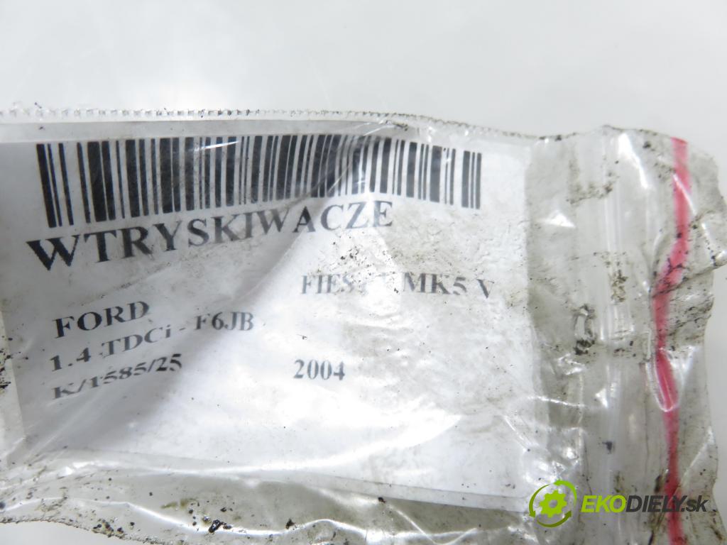 FORD FIESTA V (JH_, JD_) HB 2004 50,00 1.4 TDCi 68 - F6JB 1399,00 vstrekovač 5WS40007 ; 9645988580 (Vstrekovač paliva)