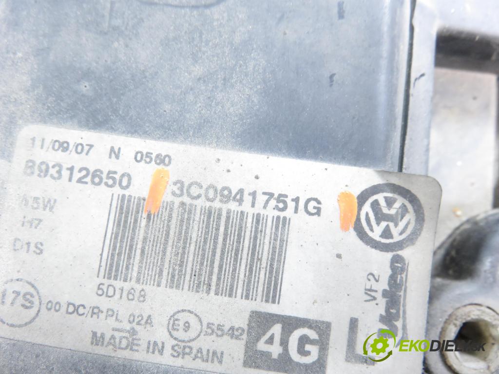 VW PASSAT B6 (3C2) SEDAN 2007 125,00 2.0 TDI - BMR 1968,00 Svetlo LP 3C0941751G