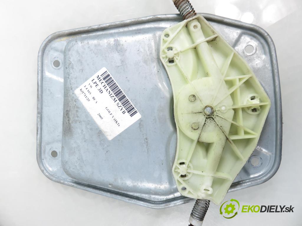VW GOLF V (1K1) HB 2005 55,00 1.4 16V - BCA 1390,00 mechanismus oken 3D 1K0959793H