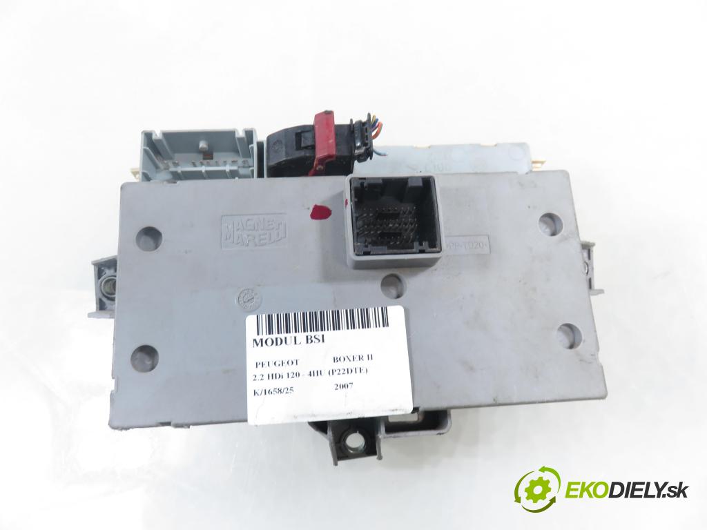 PEUGEOT BOXER Skrzynia FURGON 2007 88,00 2.2 HDi 120 - 4HU (P22DTE) 2198,00 MODUL BSI 1358239080 ; 1349511080