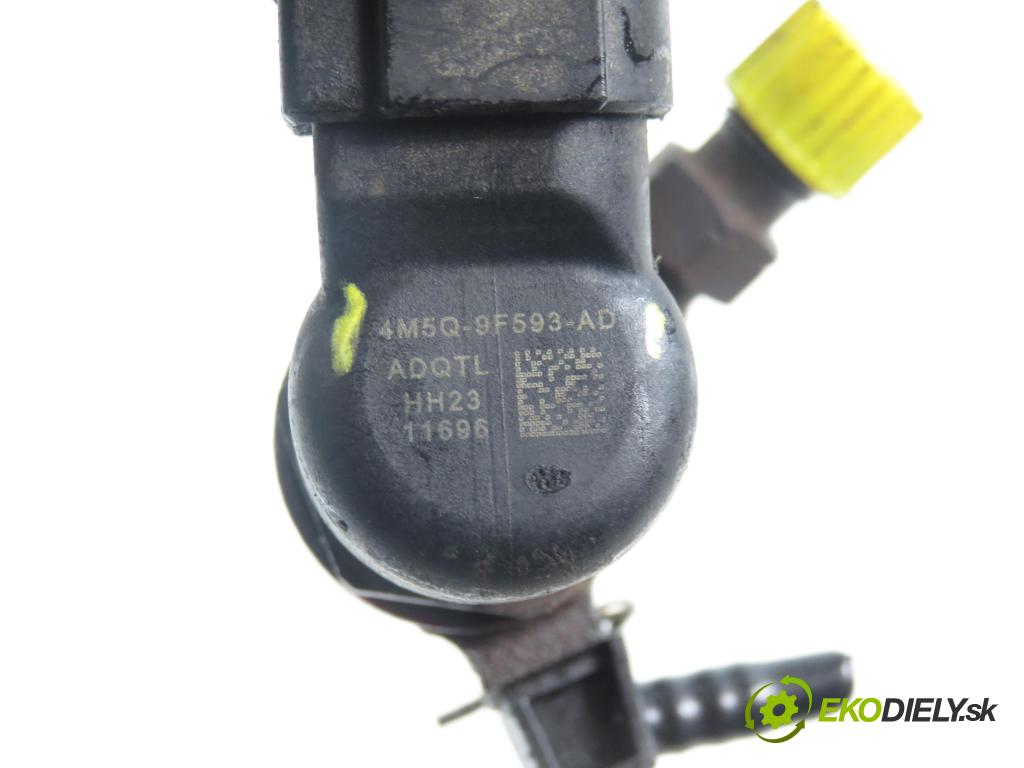 FORD FOCUS II (DA_, HCP) HB 2009 85,00 1.8 TDCi 115 - KKDA 1753,00 vstrekovač 4M5Q9F593AD (Vstrekovač paliva)