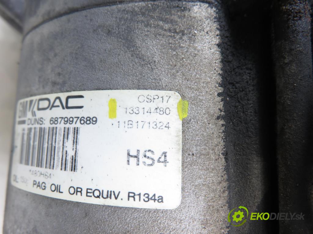 CHEVROLET CRUZE liftback (J305) HB 2012 120,00 2.0 Dsl - LNP 1998,00 KOMPRESOR: klimatizace 13314480 (Kompresor klimatizace)