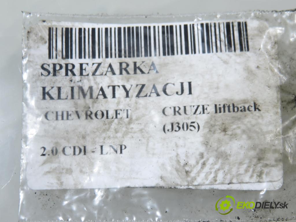 CHEVROLET CRUZE liftback (J305) HB 2012 120,00 2.0 Dsl - LNP 1998,00 KOMPRESOR: klimatizace 13314480 (Kompresor klimatizace)