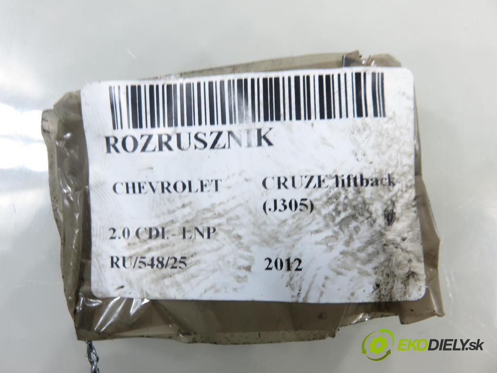 CHEVROLET CRUZE liftback (J305) HB 2012 120,00 2.0 Dsl - LNP 1998,00 Štartér 1196601 ; 25183761 (Štartér)