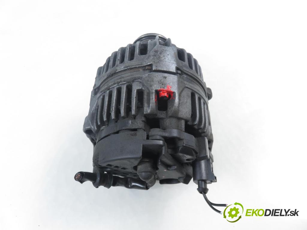 VW BORA (1J2) SEDAN 1999 66,00 1.9 TDI - AGR 1896,00 Alternátor 038903023L ; 0124214001 (Alternátor)