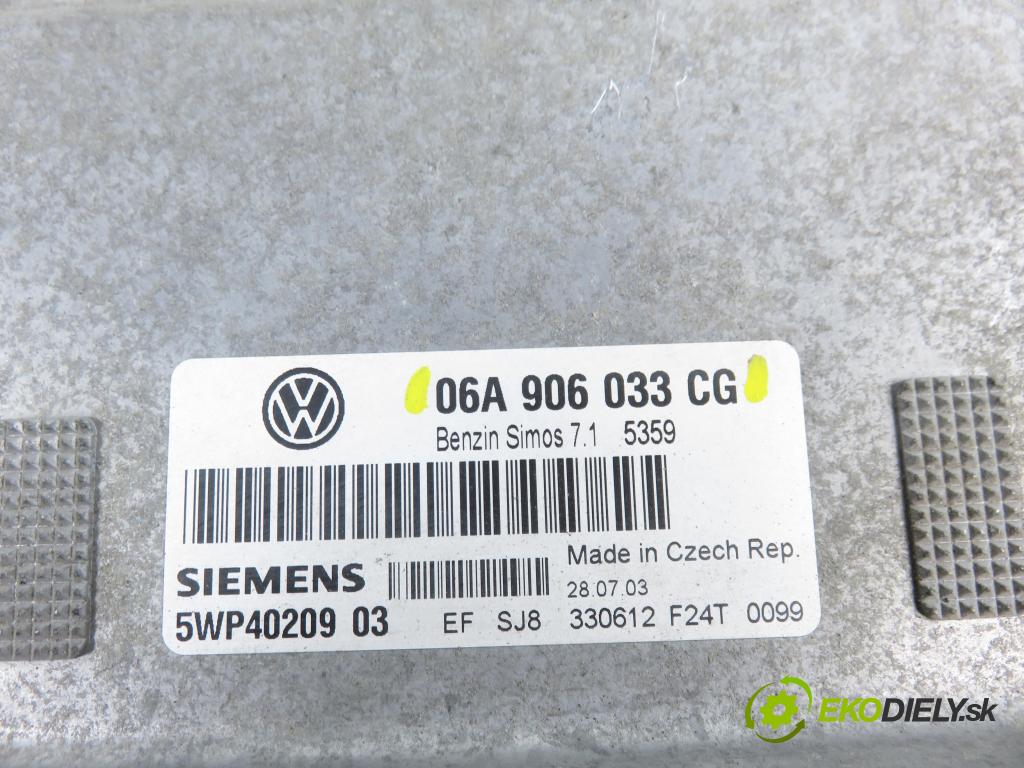 VW TOURAN (1T1, 1T2) MINIVAN 2005 75,00 1.6 - BGU 1595,00 Riadiaca jednotka Motor 06A906033CG