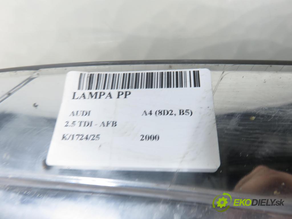 AUDI A4 (8D2, B5) SEDAN 2000 110,00 2.5 TDI - AFB 2496,00 Svetlo PP