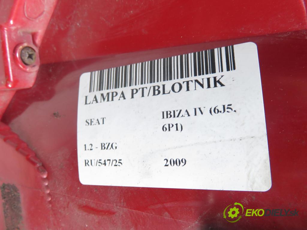 SEAT IBIZA IV (6J5, 6P1) HB 2009 51,00 1.2 12V DOHC 70 - BZG 1198,00 Svetlo pravé zadné 6J4945096B
