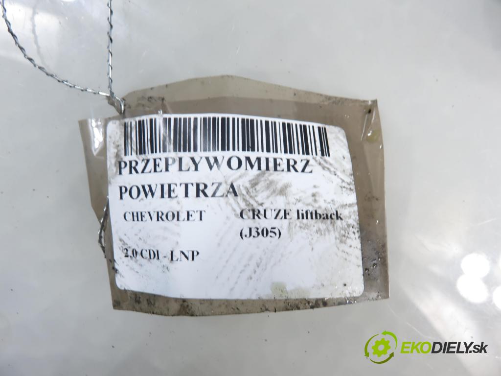 CHEVROLET CRUZE liftback (J305) HB 2012 120,00 2.0 Dsl - LNP 1998,00 váha vzduchu vzduchu 0281002912 ; 55562426
