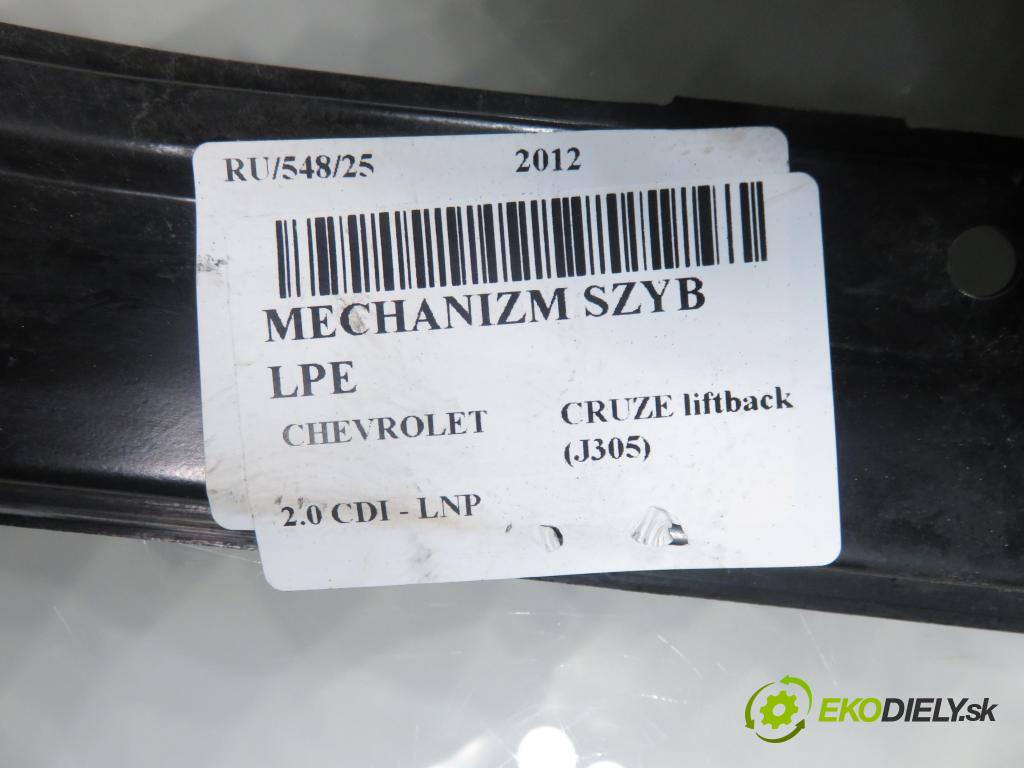 CHEVROLET CRUZE liftback (J305) HB 2012 120,00 2.0 Dsl - LNP 1998,00 mechanismus oken 82401J3020