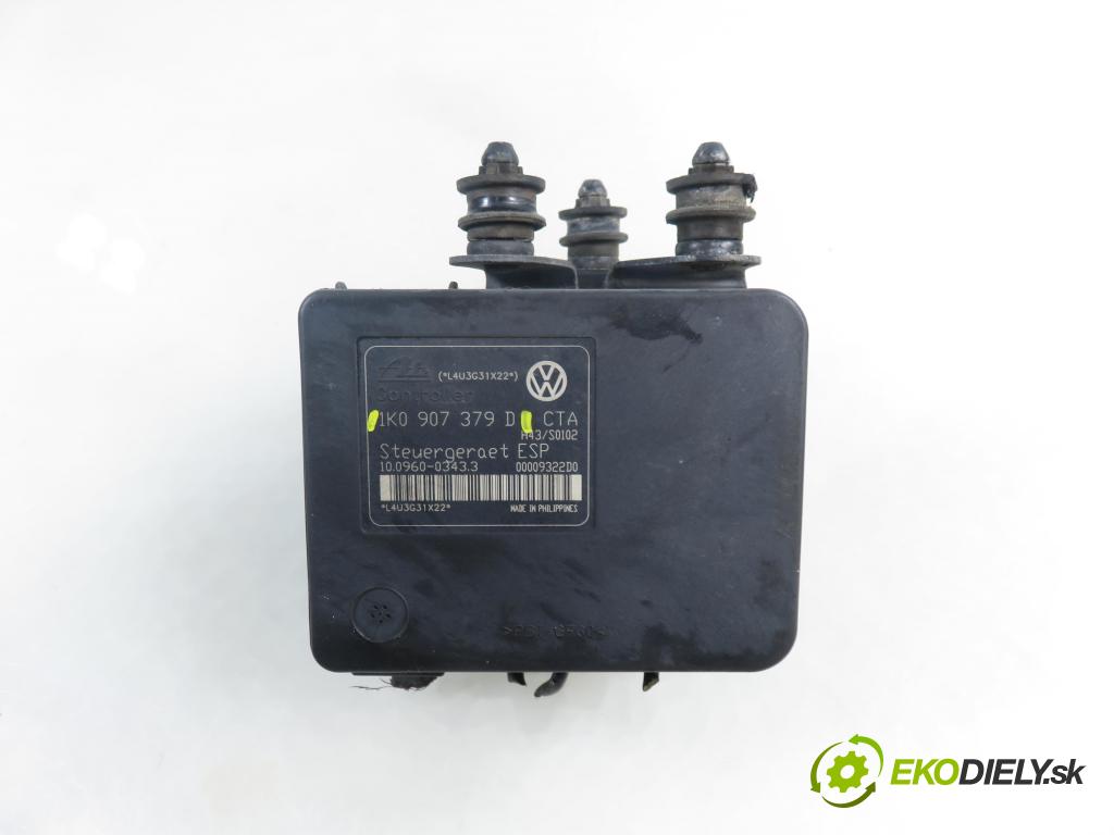 VW TOURAN (1T1, 1T2) MINIVAN 2005 75,00 1.6 - BGU 1595,00 Pumpa ABS 1K0907379D ; 1K0614517B (Pumpa ABS)