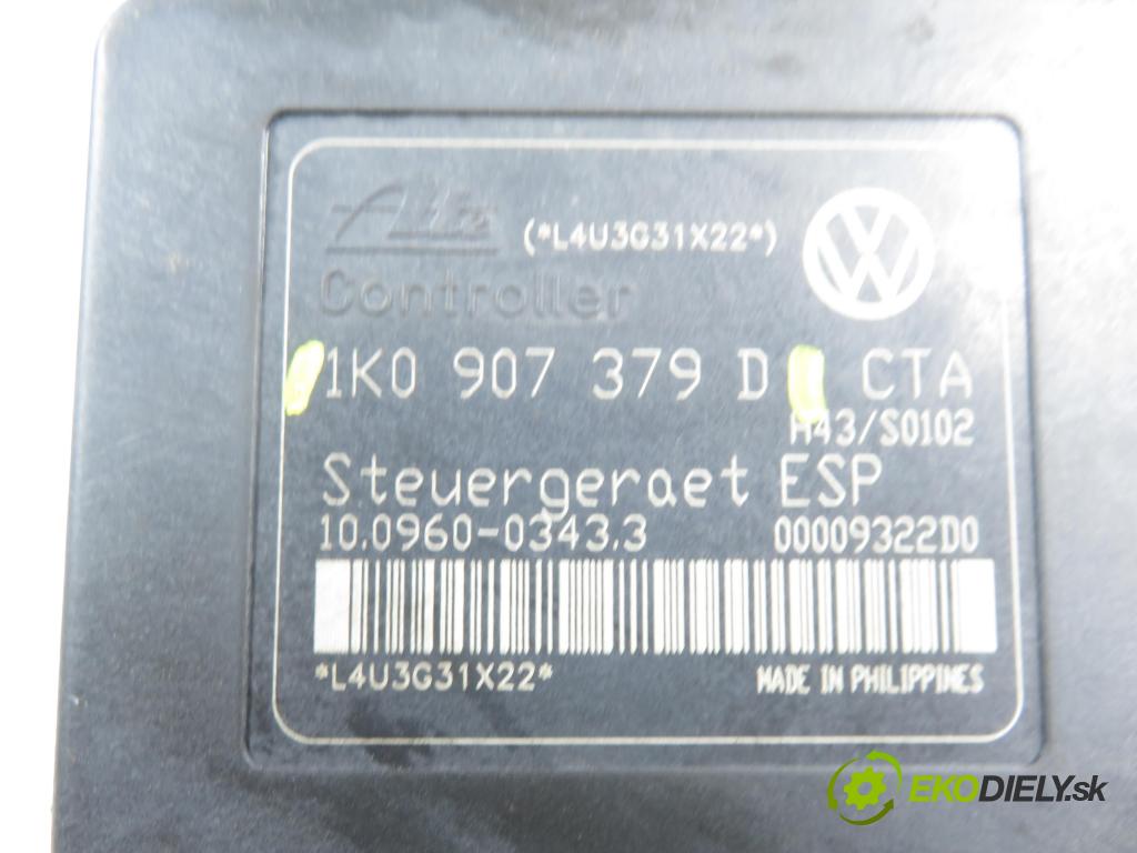 VW TOURAN (1T1, 1T2) MINIVAN 2005 75,00 1.6 - BGU 1595,00 Pumpa ABS 1K0907379D ; 1K0614517B (Pumpa ABS)
