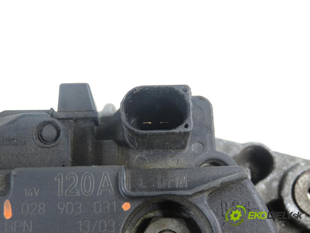 VW PASSAT B5.5 (3B3) SEDAN 2003 96,00 1.9 TDI - AWX 1896,00 Alternátor 028903031 ; 0124515083 (Alternátor)