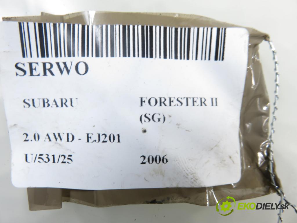 SUBARU FORESTER (SG_) KOMBI 2006 92,00 2.0 AWD 125 - EJ201 1994,00 Posilovač 86406404 (Servočerpadlo)