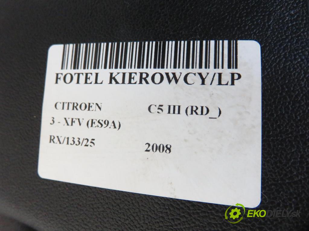 CITROEN C5 III (RD_) SEDAN 2008 155,00 3.0 V6 211 - XFV (ES9A) 2946,00 Sedadlo šoféri