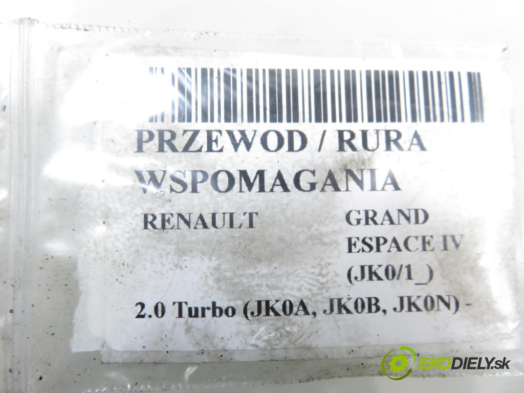 RENAULT GRAND ESPACE IV (JK0/1_) MINIVAN 2003 125,00 2.0 Turbo (JK0A, JK0B, JK0N) - F4R 797 1998,00 rúrka / Rúra servočerpadlo 8200118554 ; 8200118554C