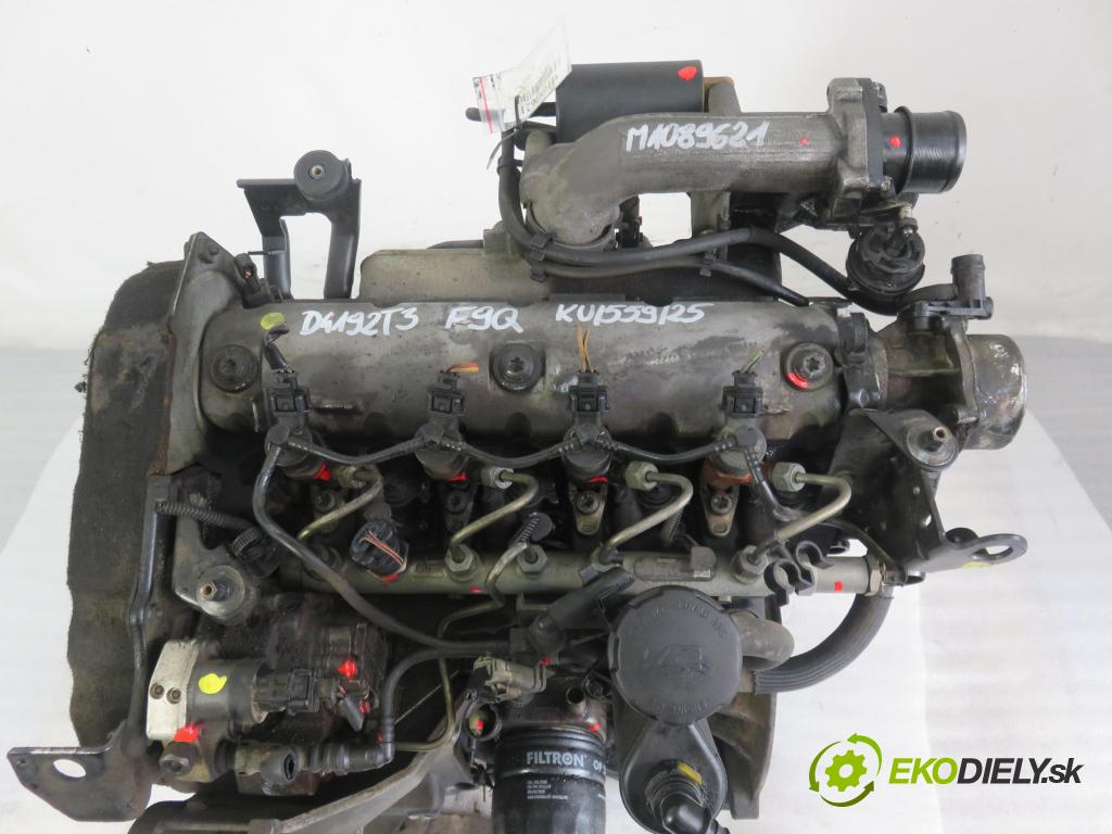 VOLVO V40 Kombi (645) KOMBI 2004 85,00 1.9 DI 116 - D 4192 T3 1870,00 Motor DIESEL D4192T3 ; F9Q2