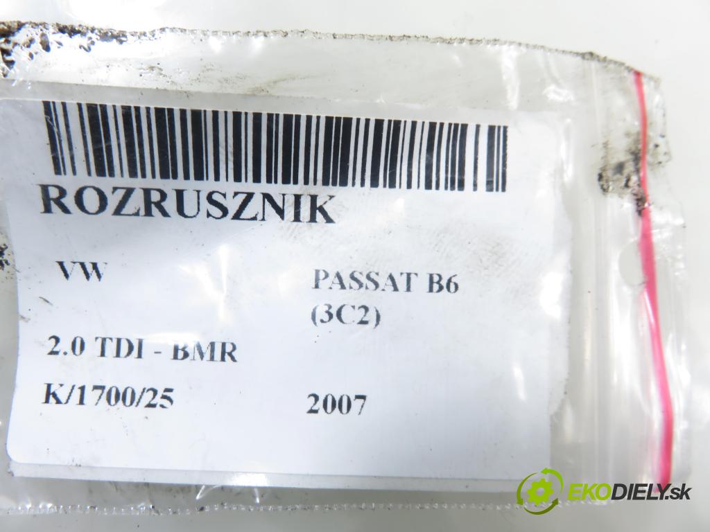 VW PASSAT B6 (3C2) SEDAN 2007 125,00 2.0 TDI - BMR 1968,00 Štartér 0001123014 (Štartér)