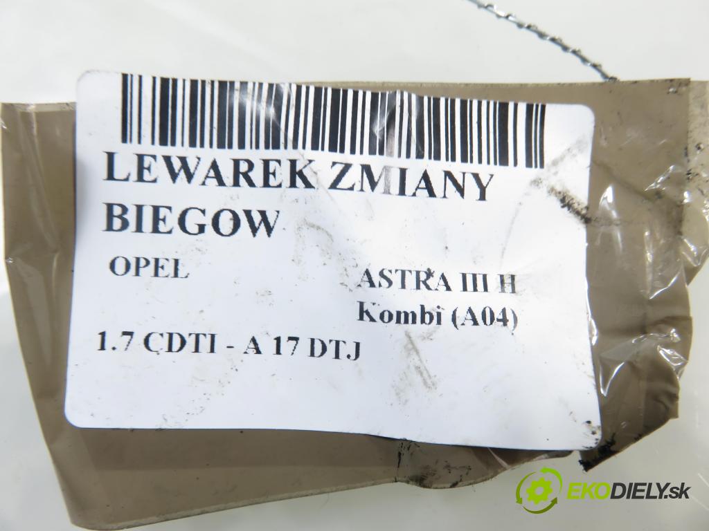 OPEL ASTRA H Kombi (A04) KOMBI 2007 81,00 1.7 CDTI - Z 17 DTJ 1686,00 ZVEDÁK: 055351706