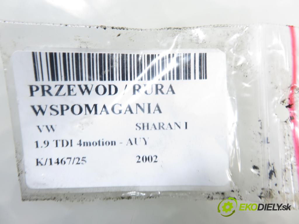 VW SHARAN (7M8, 7M9, 7M6) MINIVAN 2002 85,00 1.9 TDI PD 115 4motion - AUY 1896,00 rúrka / Rúra servočerpadlo 