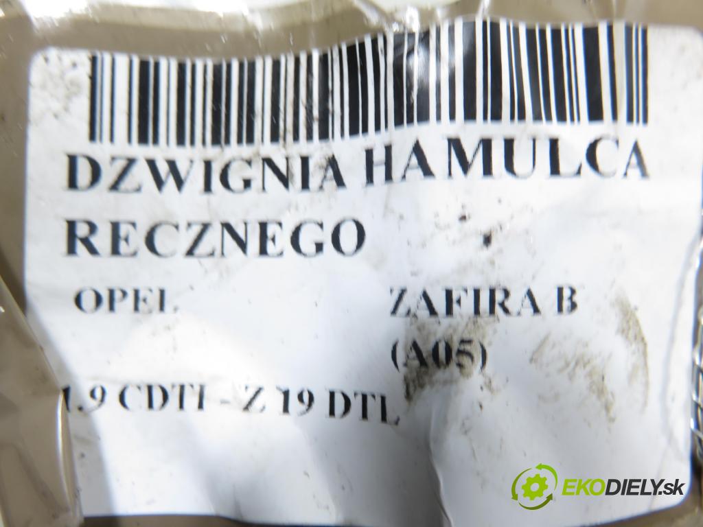 OPEL ZAFIRA B (A05) MINIVAN 2006 74,00 1.9 CDTI 8V 101 - Z 19 DTL 1910,00 PÁKA: brzdy MANUÁL 13173080